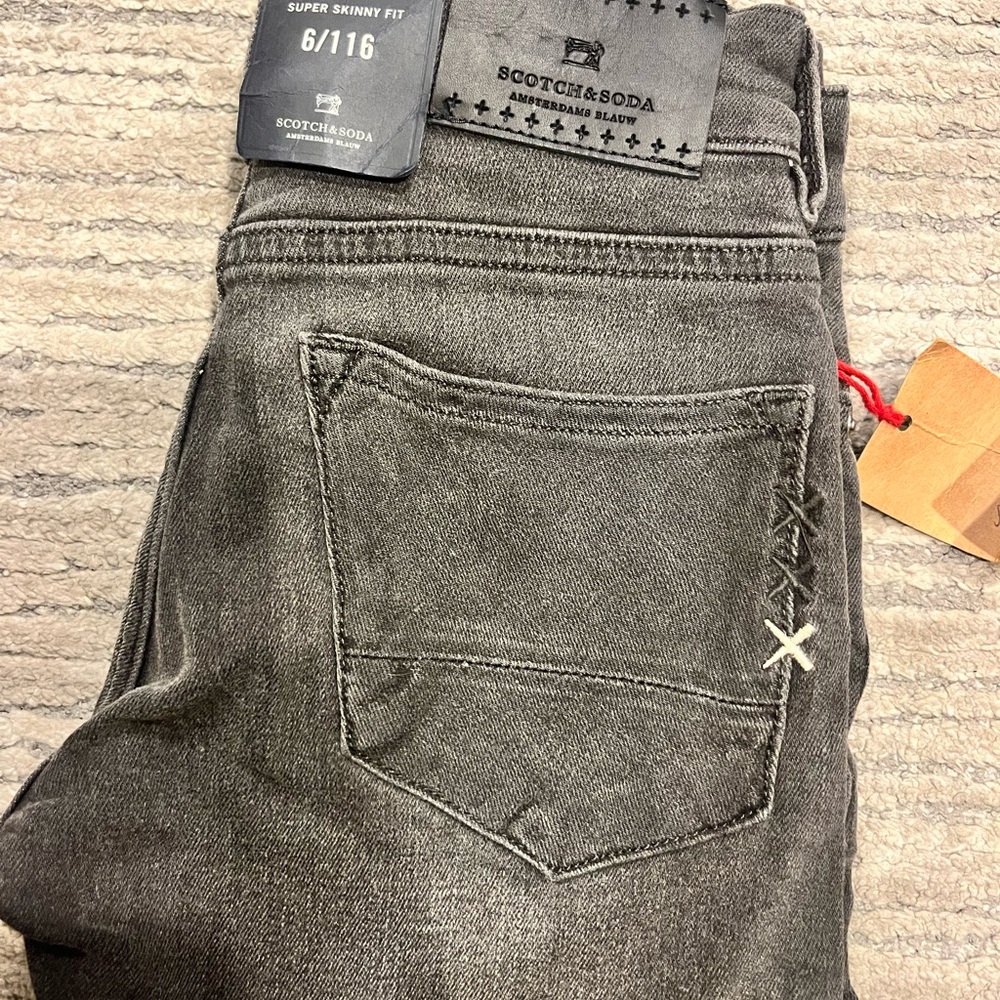 BRAND NEW BOYS. Scotch and soda gray jeans with tags